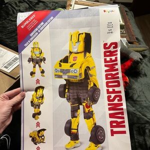 Kids transformer costume size small (4-6)